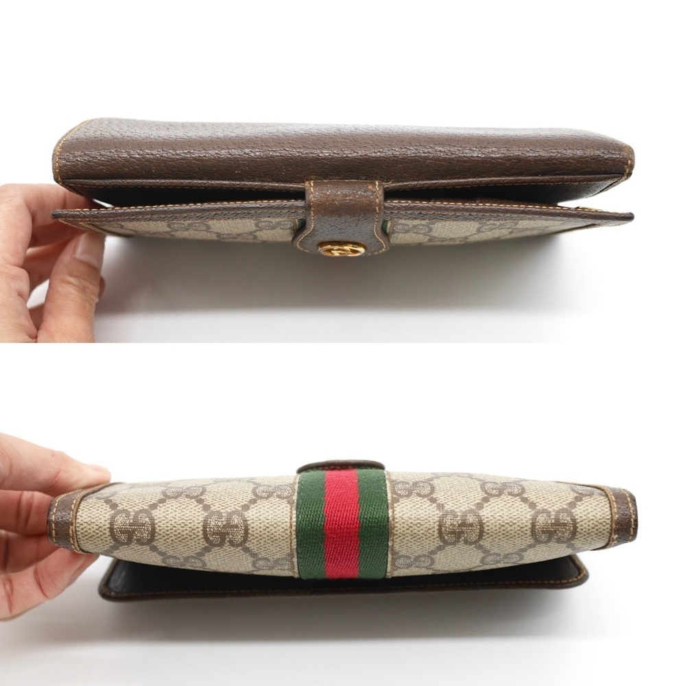 🍓GUCCI PVC Long Wallet - Picture 7 of 9